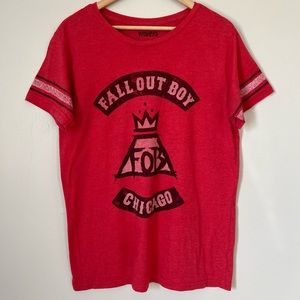 Manhead Fall Out Boy Chicago T-Shrt Size M